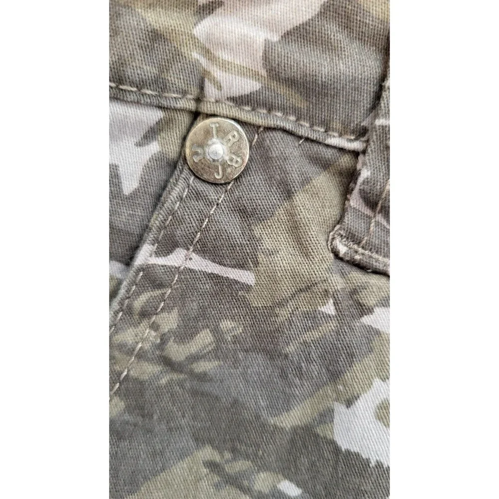 True Religion Ricky Relaxed Straight Camo Cargo Pants Youth 16 Adjustable waist